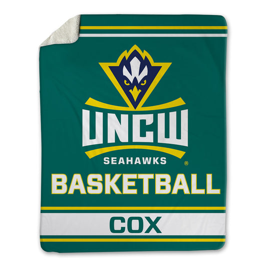 UNC Wilmington - NCAA Women's Basketball : Rori Cox - Blanket-0