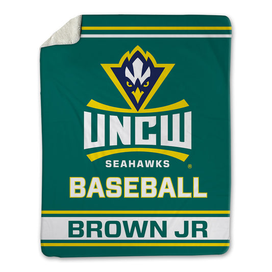 UNC Wilmington - NCAA Baseball : Bradley Brown Jr - Blanket-0