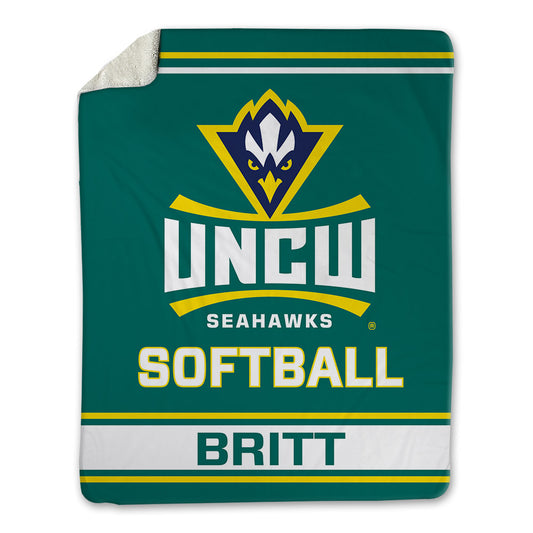 UNC Wilmington - NCAA Softball : Morgan Britt - Blanket-0