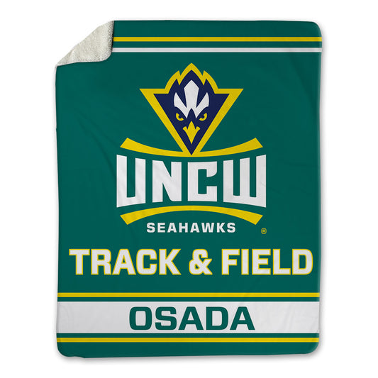 UNC Wilmington - NCAA Women's Track & Field : Ella Osada - Blanket-0