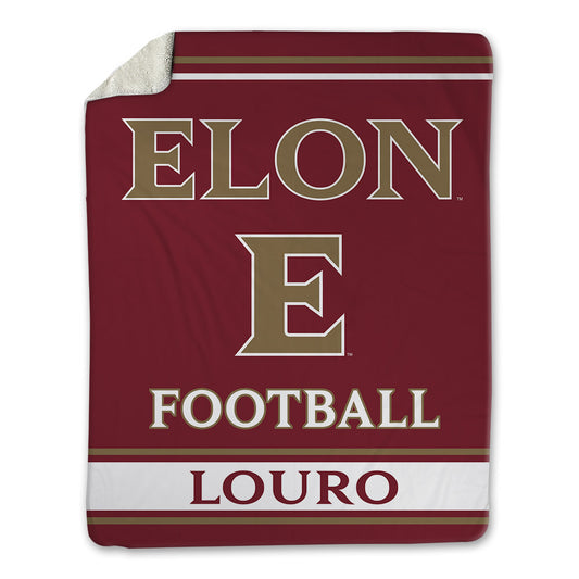 Elon - NCAA Football : Jake Louro - Blanket-0