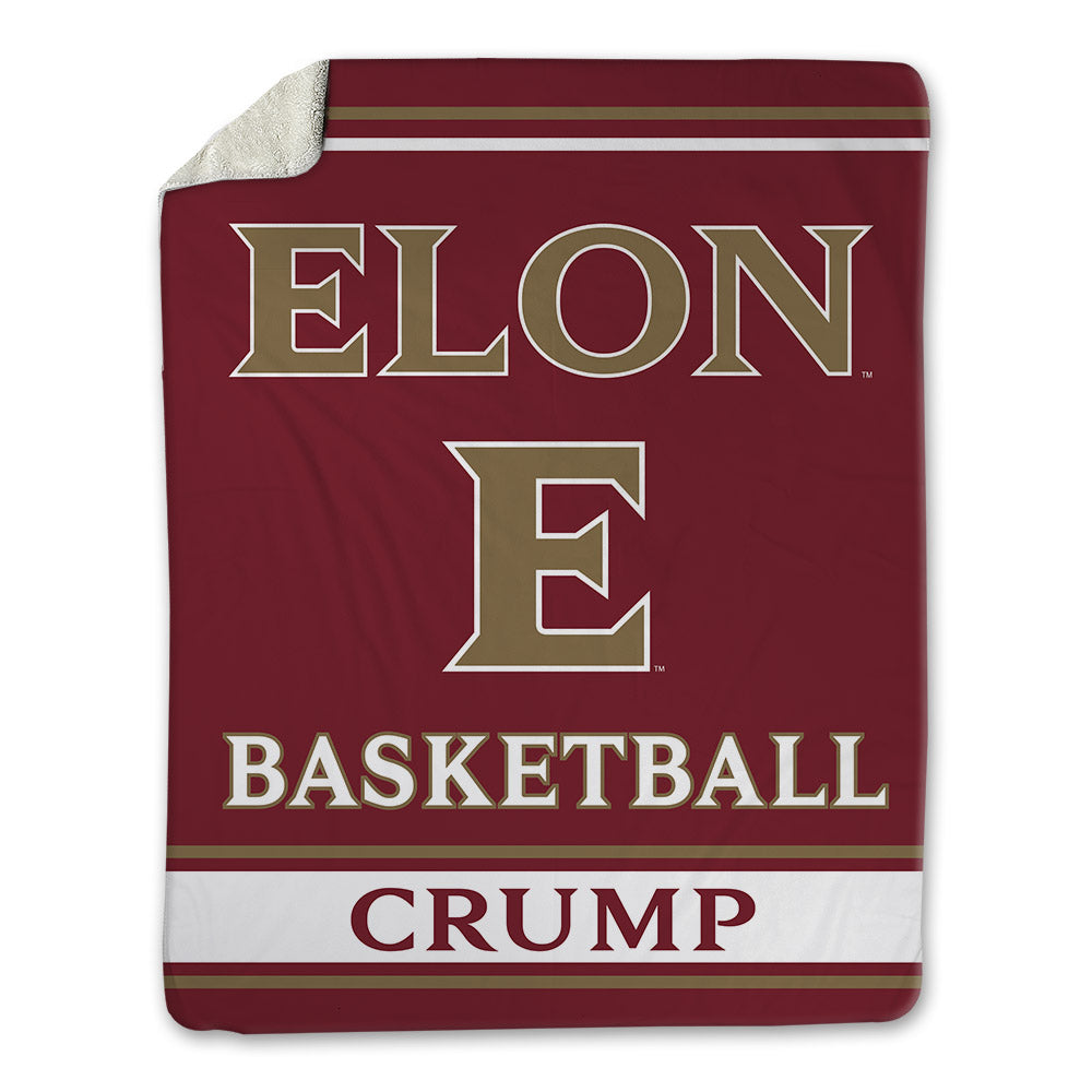 Elon - NCAA Men's Basketball : Brayden Crump - Blanket-0