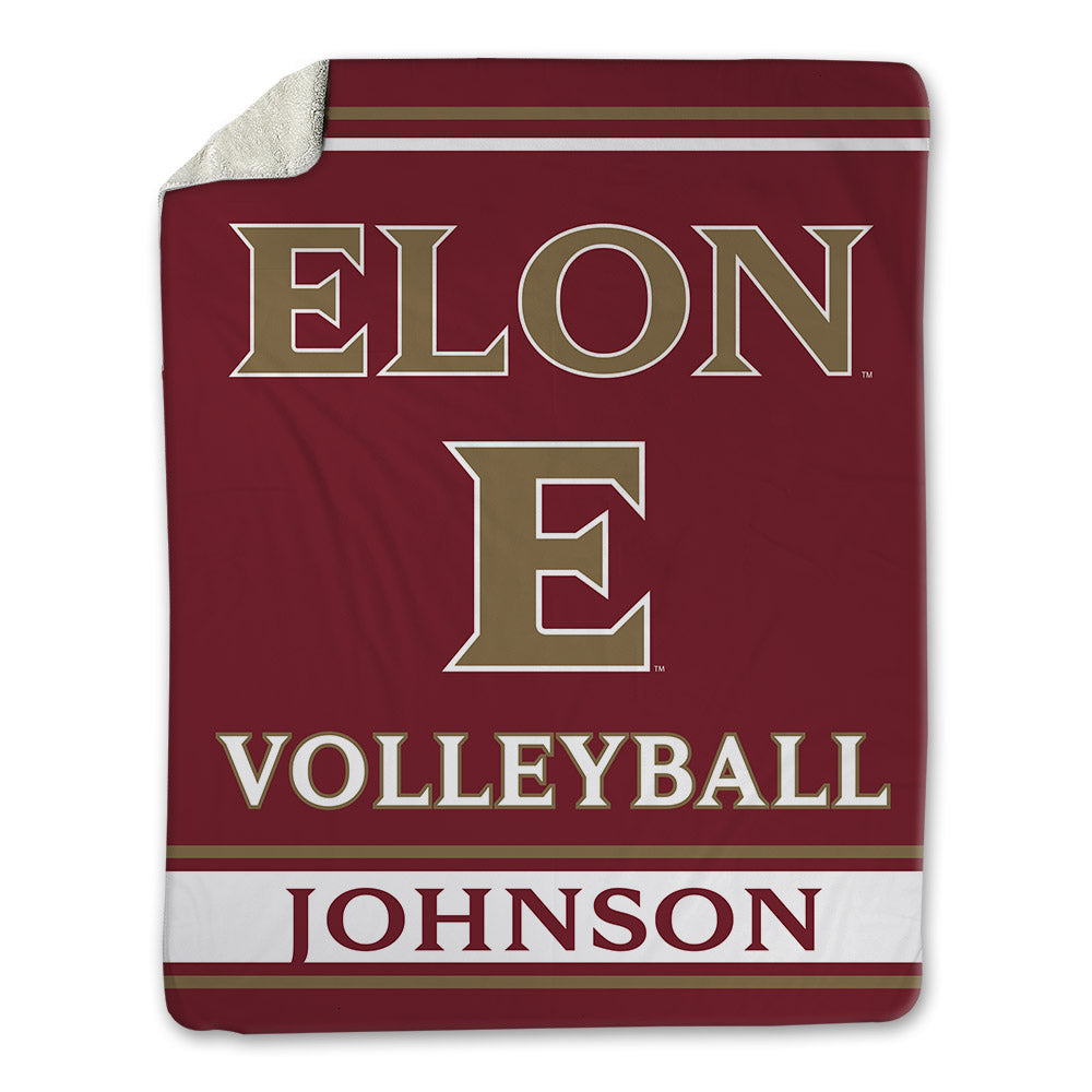 Elon - NCAA Women's Volleyball : Kyla Johnson - Blanket-0