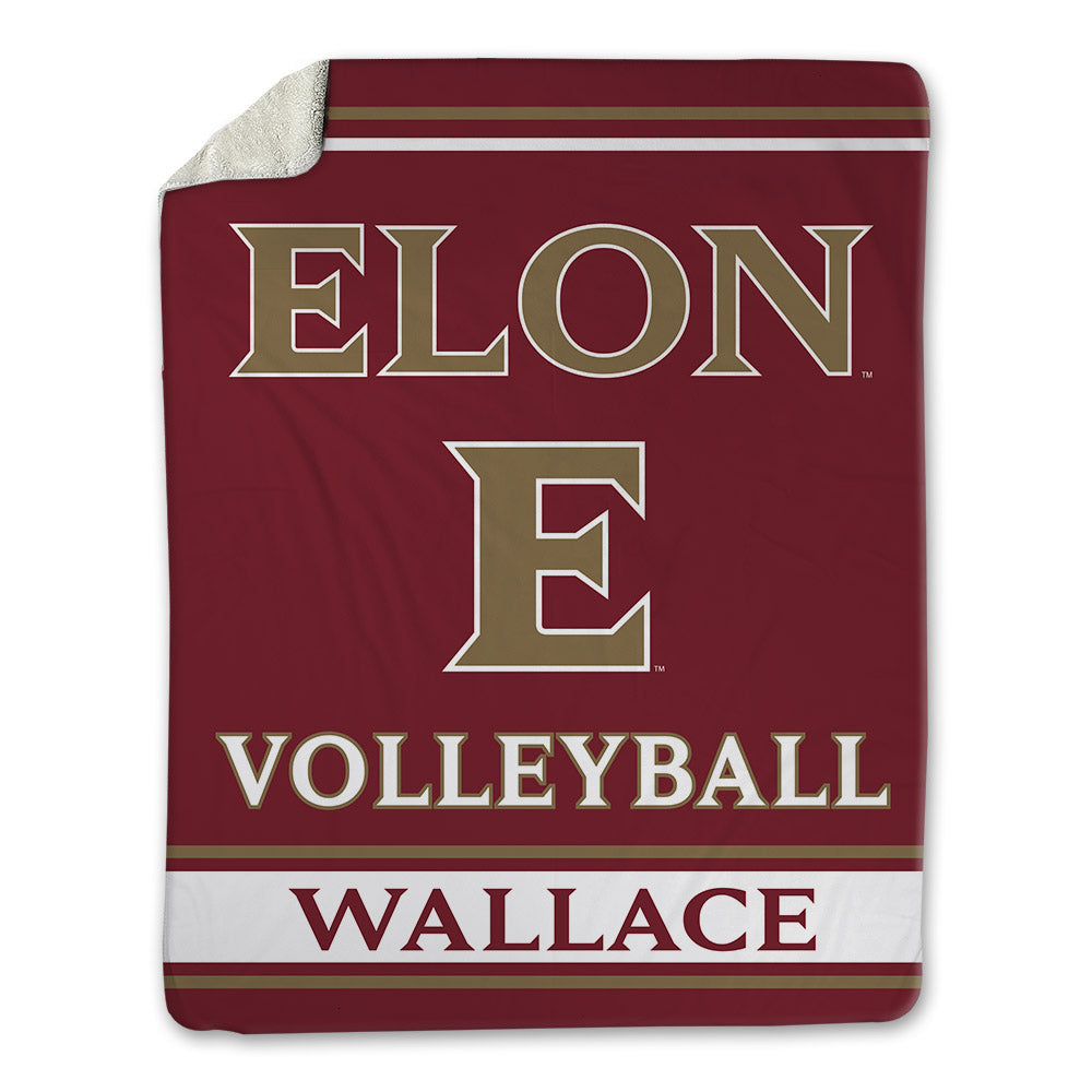 Elon - NCAA Women's Volleyball : Dani Wallace - Blanket-0