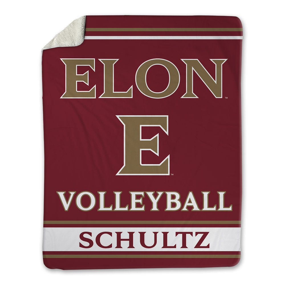 Elon - NCAA Women's Volleyball : Allie Schultz - Blanket-0