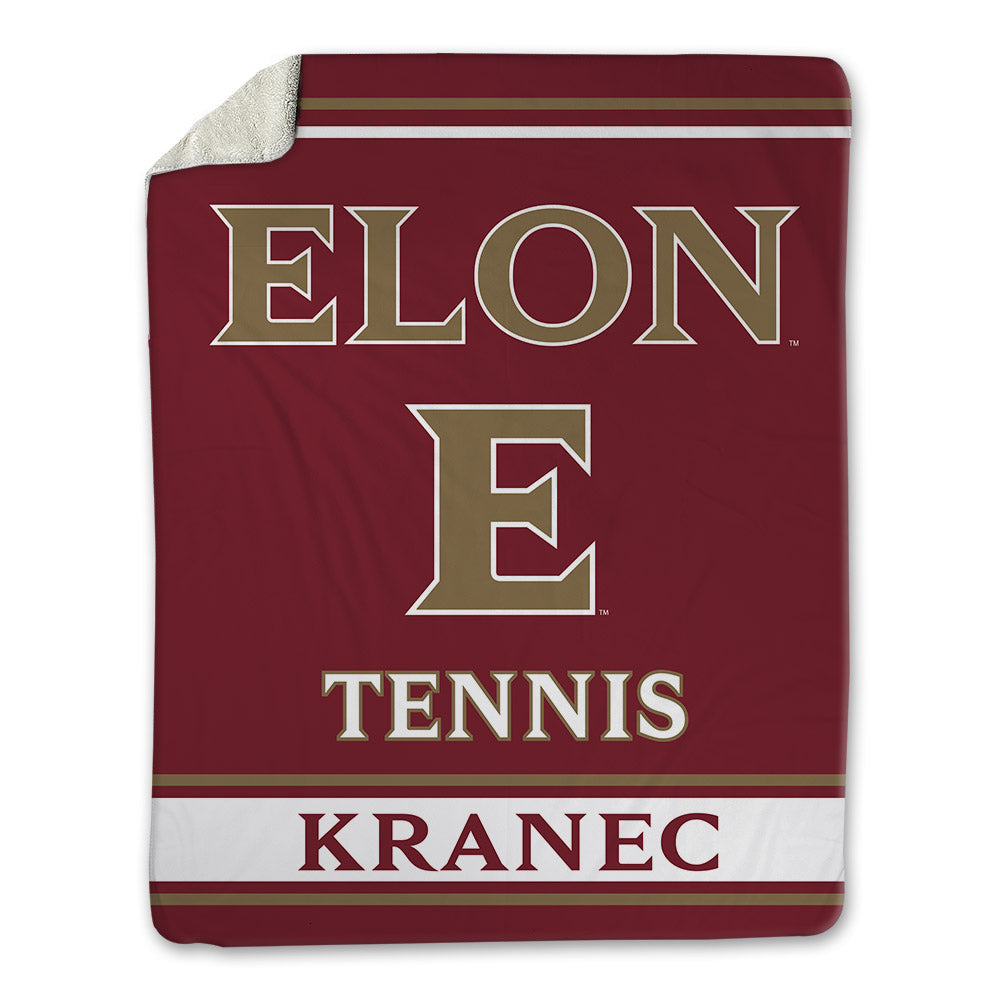 Elon - NCAA Women's Tennis : Lisa Kranec - Blanket-0