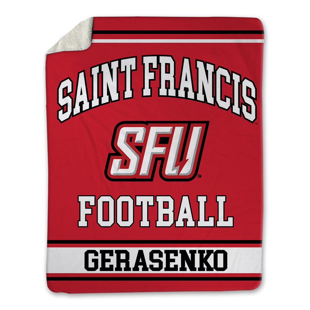 St. Francis - NCAA Football : Andy Gerasenko - Blanket-0