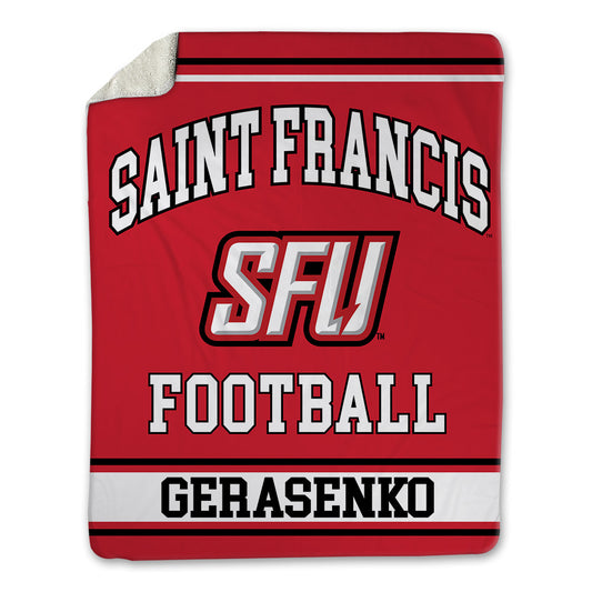 St. Francis - NCAA Football : Andy Gerasenko - Blanket-0