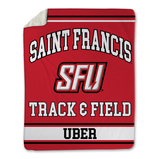 St. Francis - NCAA Men's Track & Field : Carson Uber - Blanket-0
