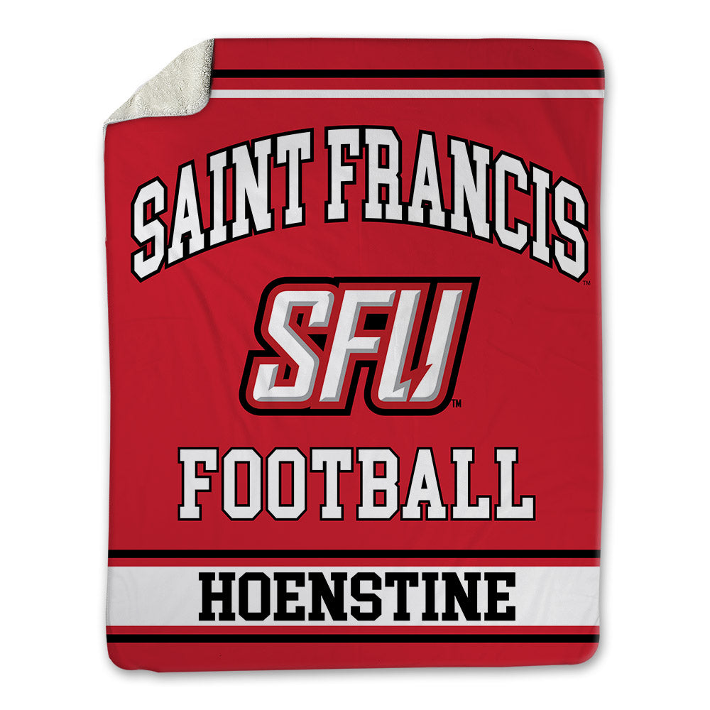 St. Francis - NCAA Football : Jeff Hoenstine - Blanket-0
