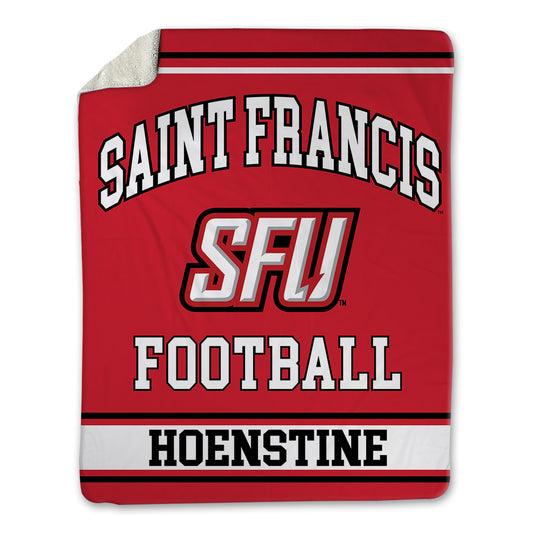 St. Francis - NCAA Football : Jeff Hoenstine - Blanket-0