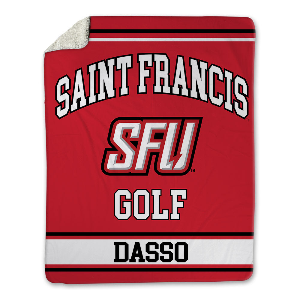 St. Francis - NCAA Men's Golf : Fletcher Dasso - Blanket-0
