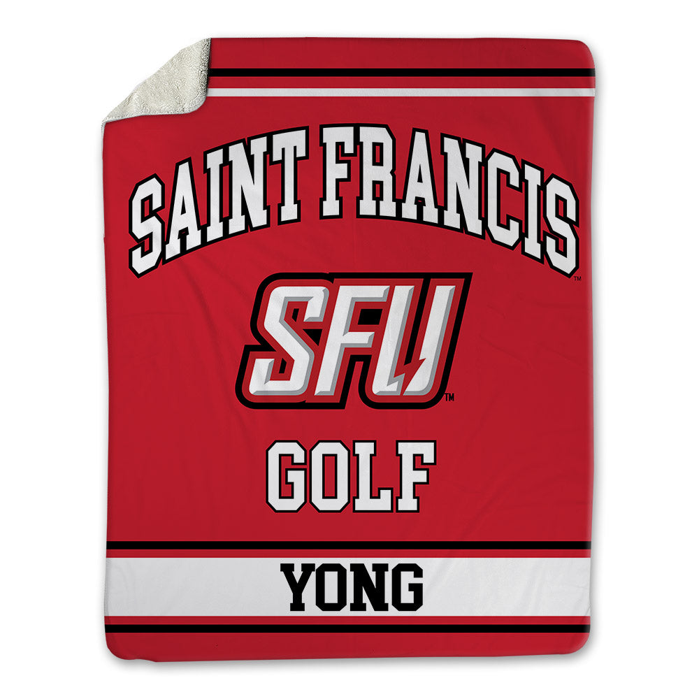 St. Francis - NCAA Men's Golf : Alex Yong - Blanket-0
