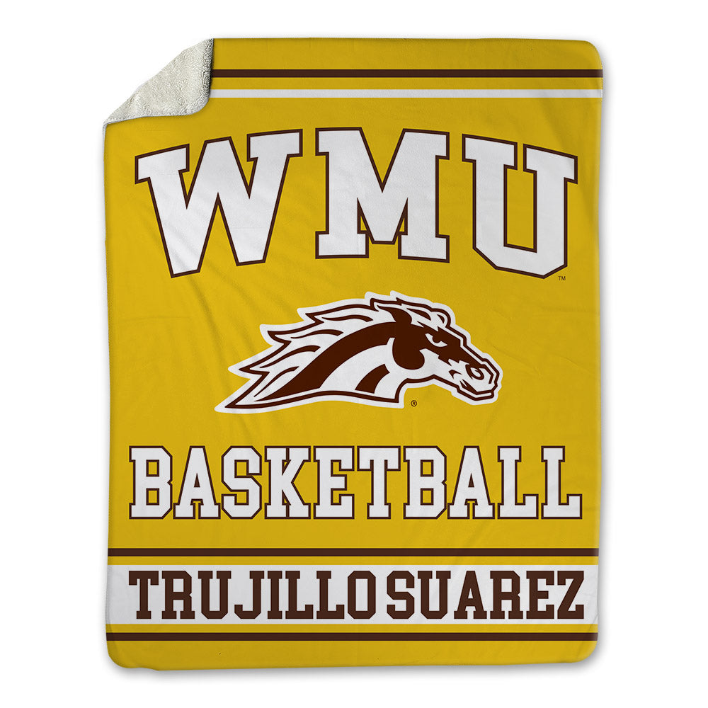 Western Michigan - NCAA Women's Basketball : Irene Trujillo Suarez - Blanket-0