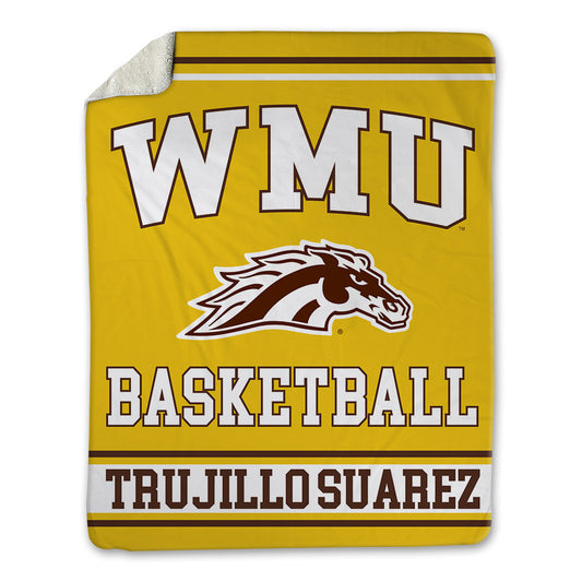 Western Michigan - NCAA Women's Basketball : Irene Trujillo Suarez - Blanket-0