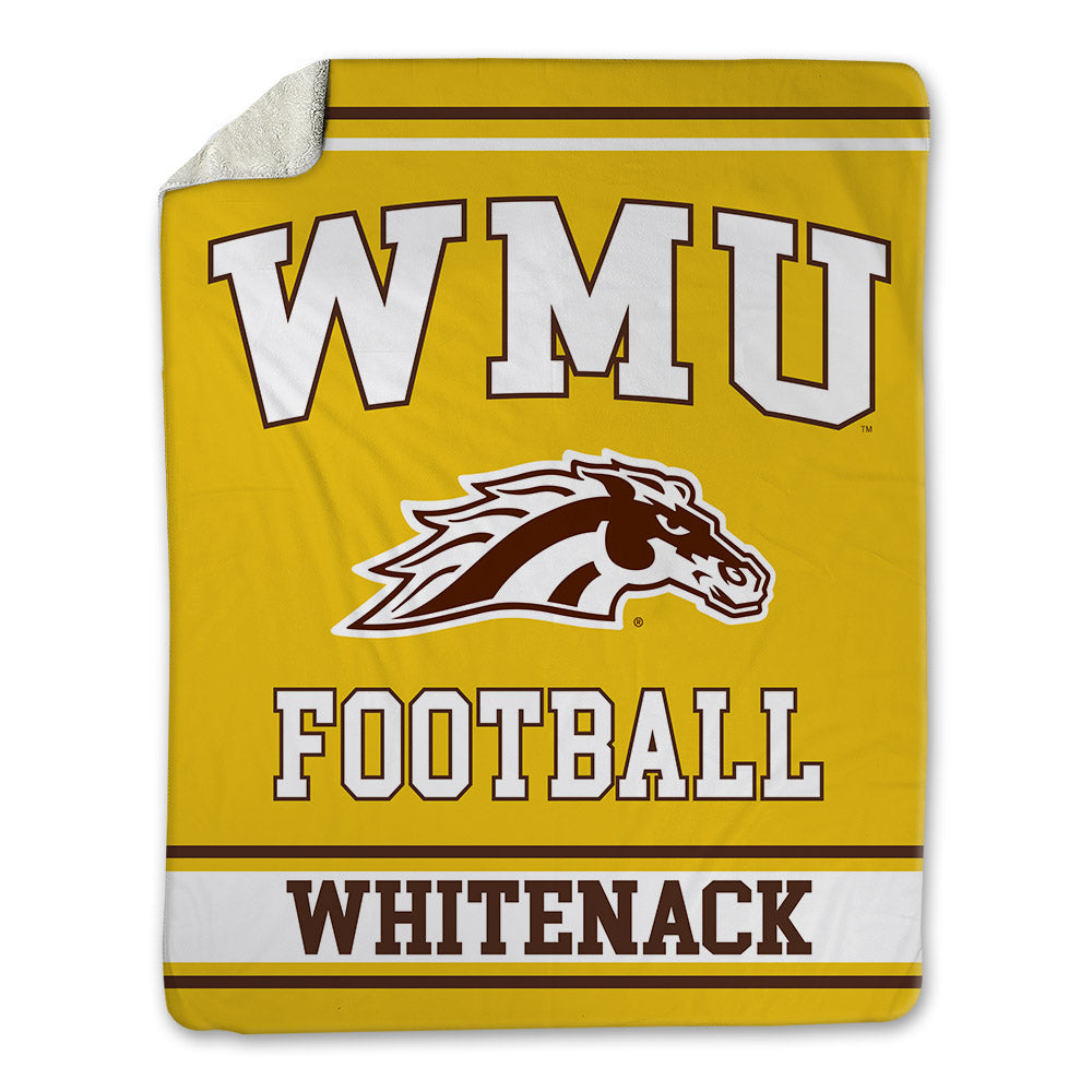 Western Michigan - NCAA Football : Hunter Whitenack - Blanket-0