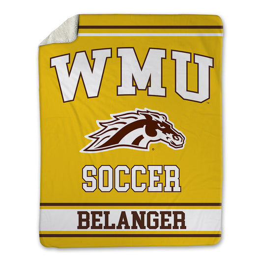 Western Michigan - NCAA Men's Soccer : Stephen Belanger - Blanket-0