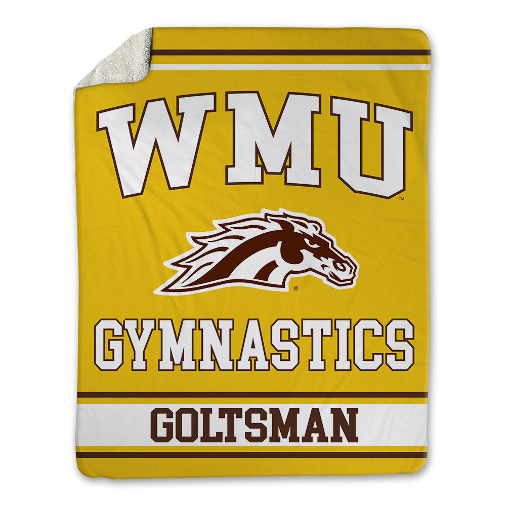 Western Michigan - NCAA Women's Gymnastics : Estee Goltsman - Blanket-0
