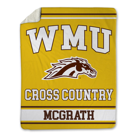 Western Michigan - NCAA Women's Cross Country : Larissa McGrath - Blanket-0