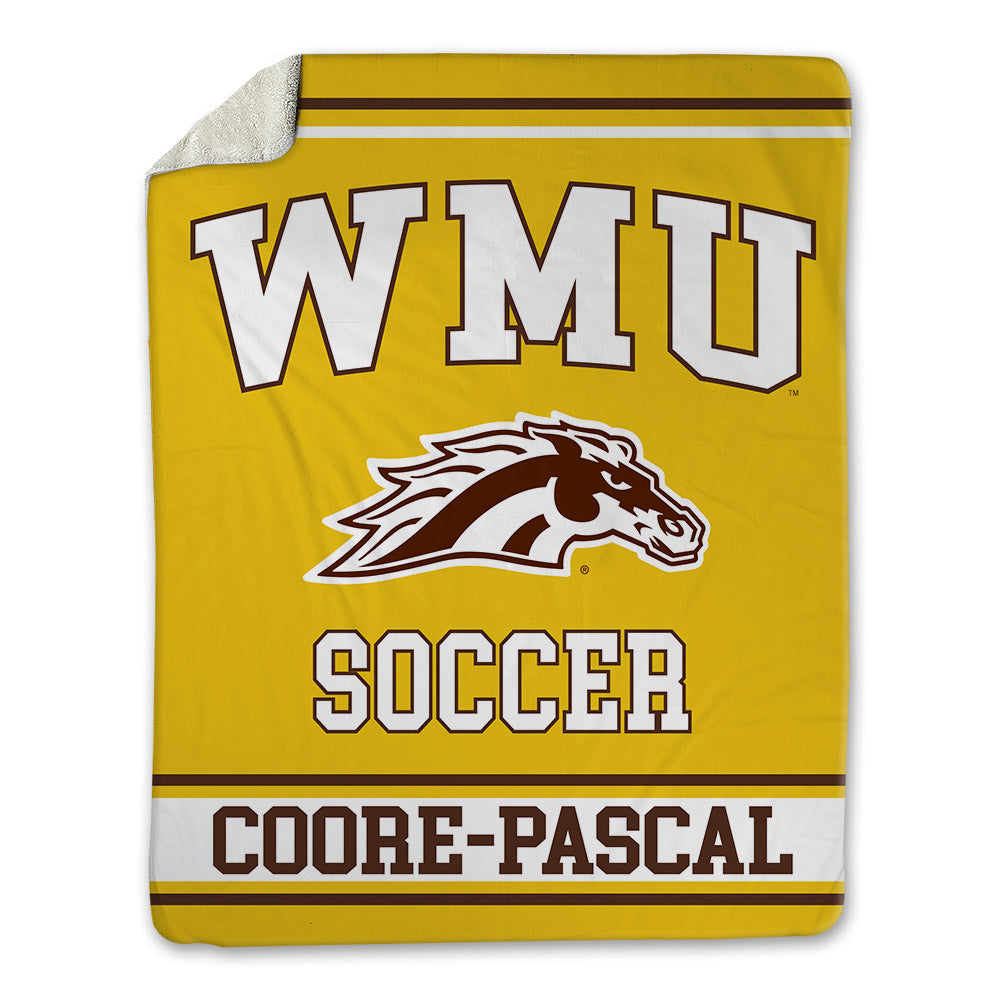 Western Michigan - NCAA Women's Soccer : Mikayla Coore-Pascal - Blanket-0