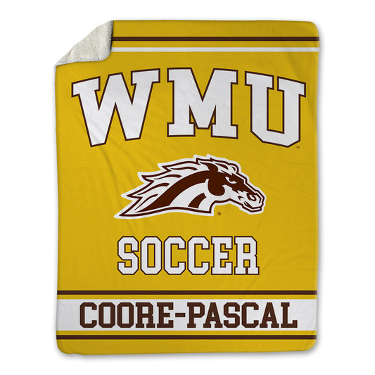 Western Michigan - NCAA Women's Soccer : Mikayla Coore-Pascal - Blanket-0