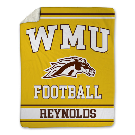 Western Michigan - NCAA Football : Mason Reynolds - Blanket-0