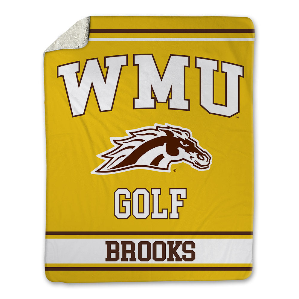 Western Michigan - NCAA Women's Golf : Bella Brooks - Blanket-0
