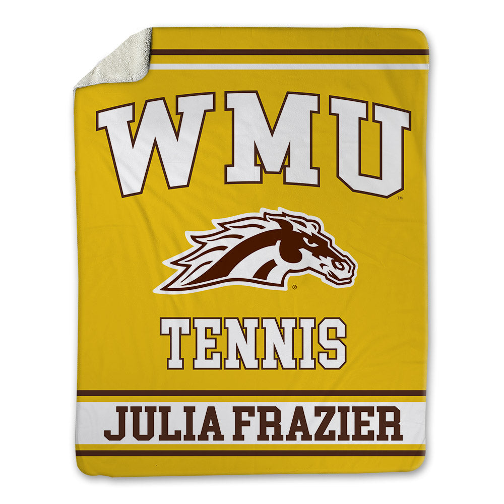 Western Michigan - NCAA Women's Tennis : Julia Julia Frazier - Blanket-0