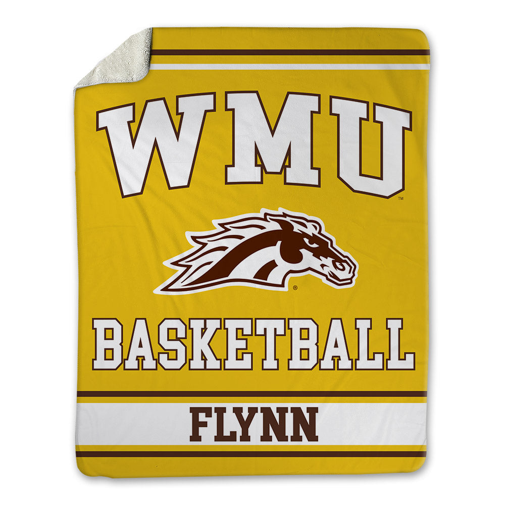 Western Michigan - NCAA Women's Basketball : Olivia Flynn - Blanket-0