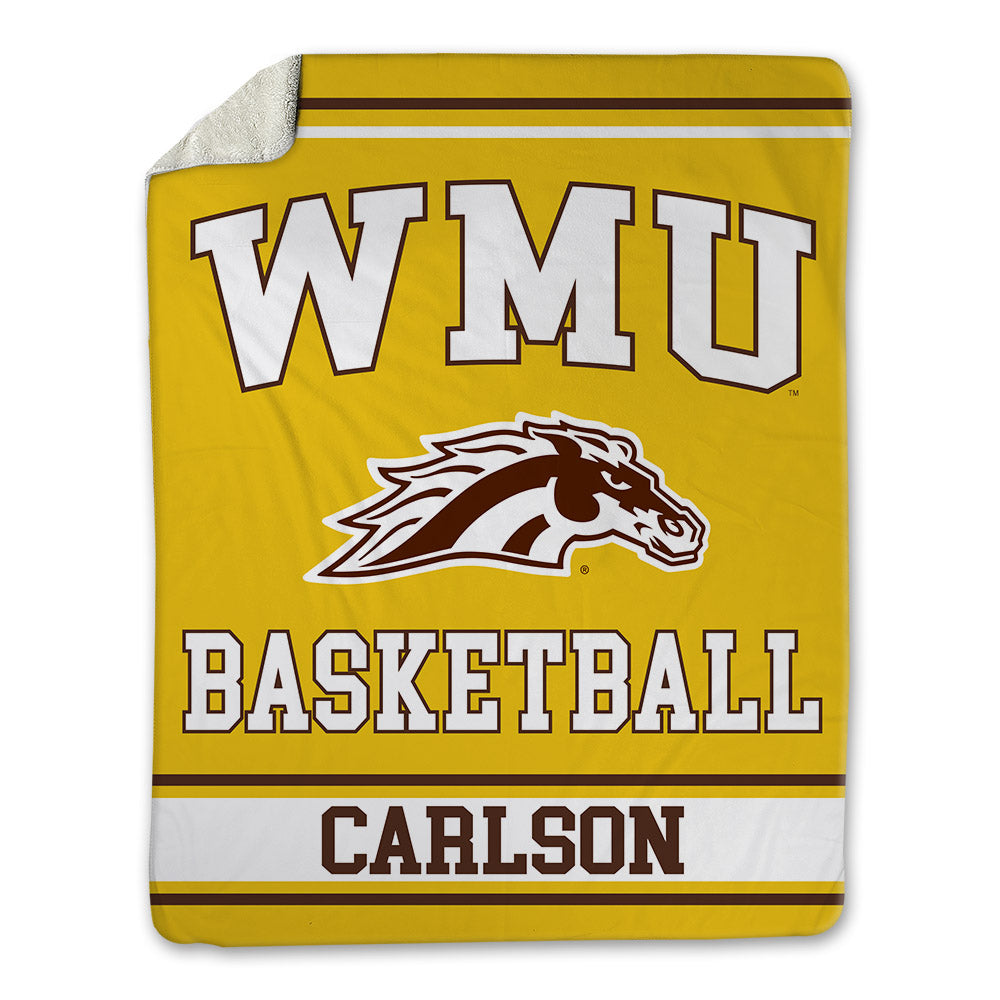 Western Michigan - NCAA Women's Basketball : Alli Carlson - Blanket-0
