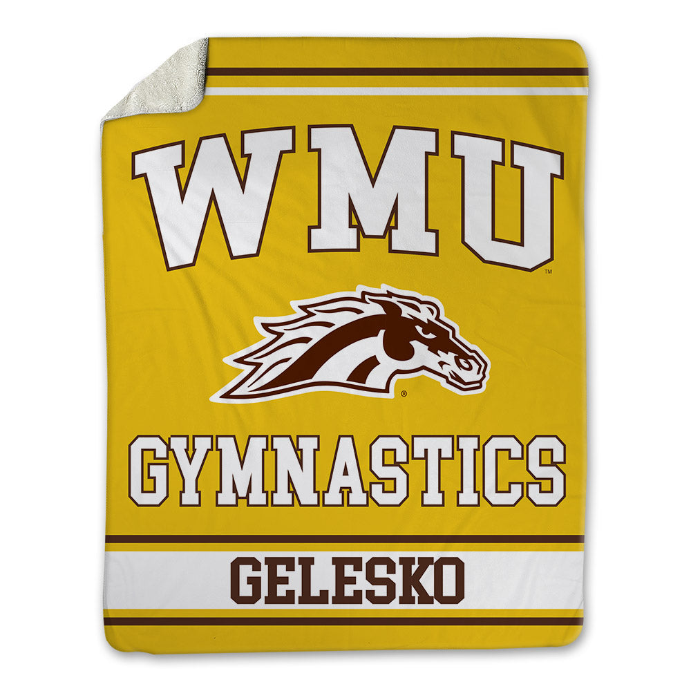 Western Michigan - NCAA Women's Gymnastics : Brooke Gelesko - Blanket-0