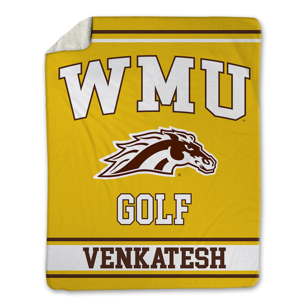 Western Michigan - NCAA Women's Golf : Saanvi Venkatesh - Blanket-0