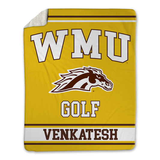 Western Michigan - NCAA Women's Golf : Saanvi Venkatesh - Blanket-0