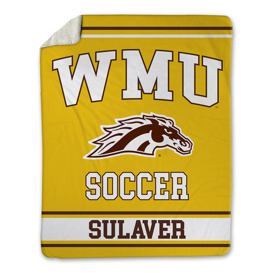 Western Michigan - NCAA Women's Soccer : Reagan Sulaver - Blanket-0