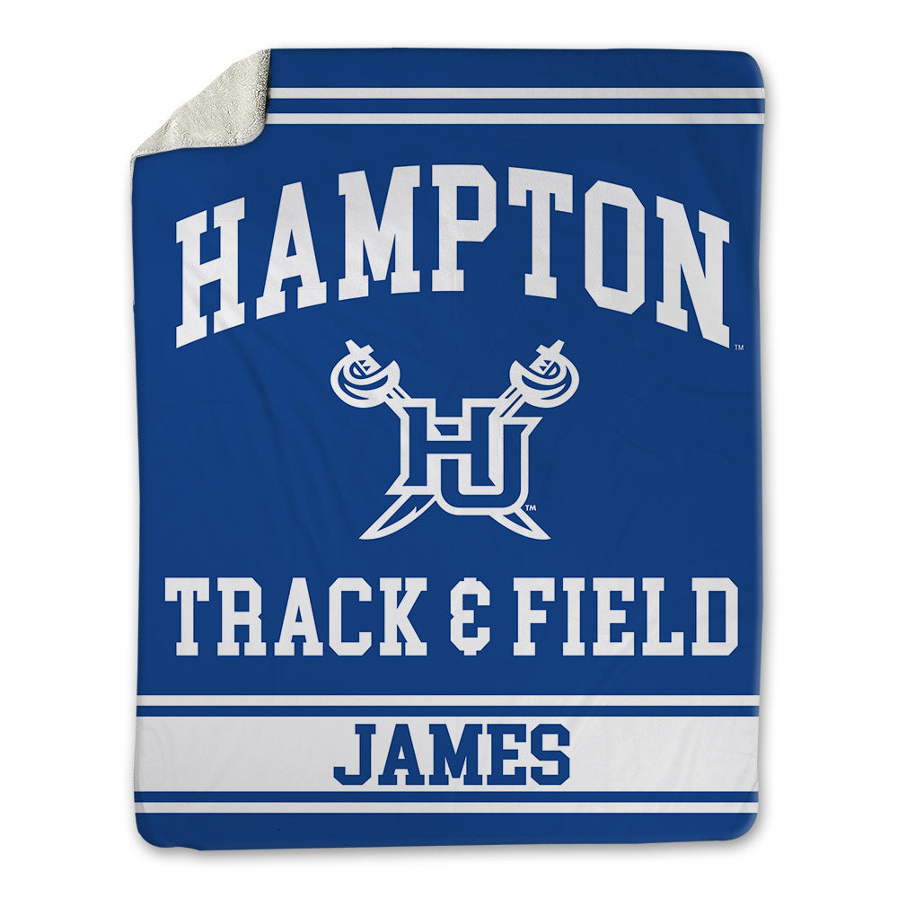 Hampton - NCAA Women's Track & Field : Danielle James - Blanket-0