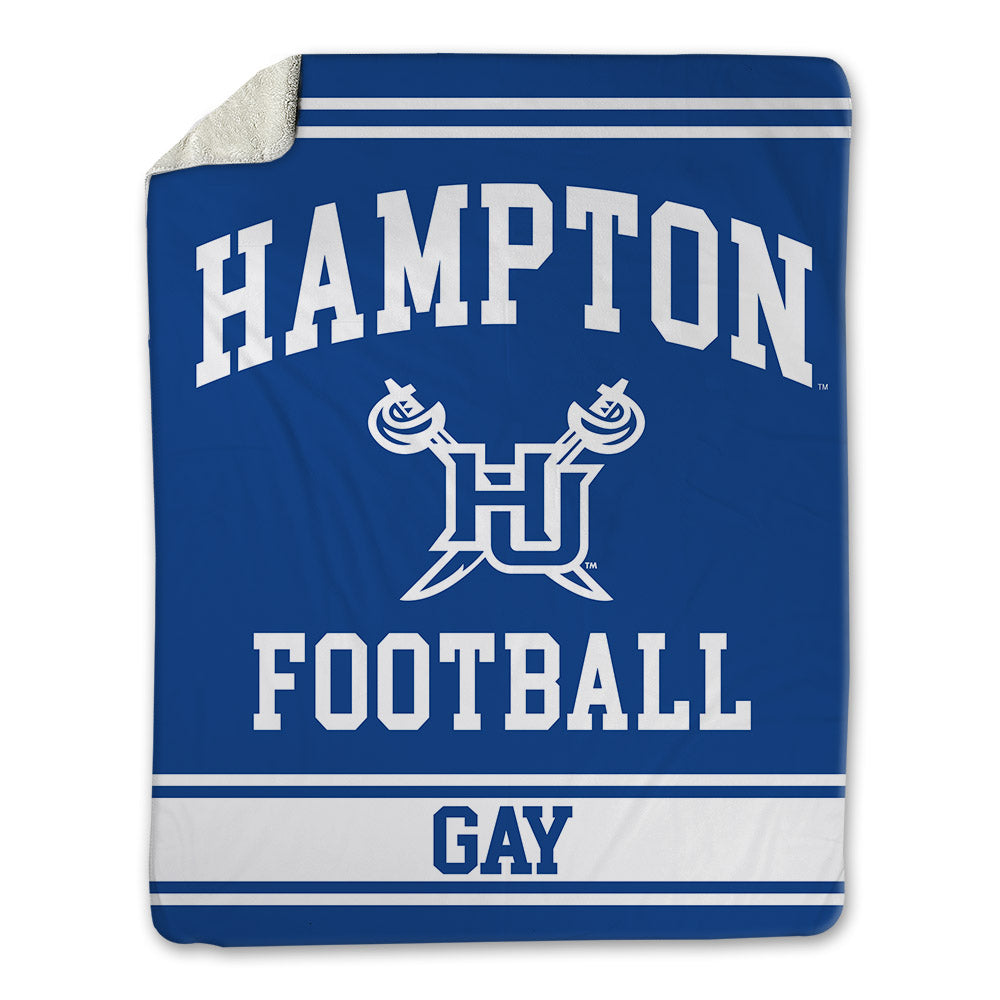 Hampton - NCAA Football : Nijay Gay - Blanket-0