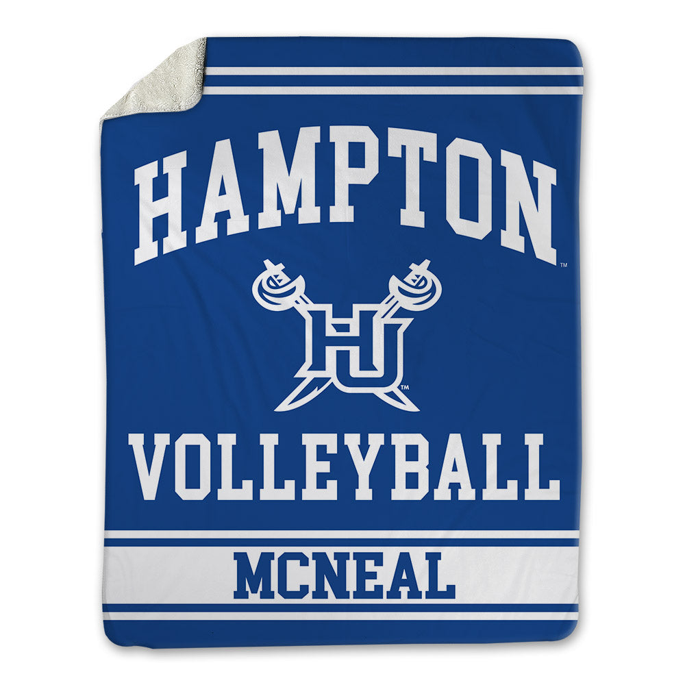 Hampton - NCAA Women's Volleyball : Kylah McNeal - Blanket-0