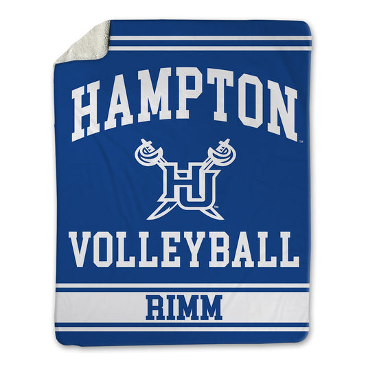 Hampton - NCAA Women's Volleyball : Jaya Rimm - Blanket-0
