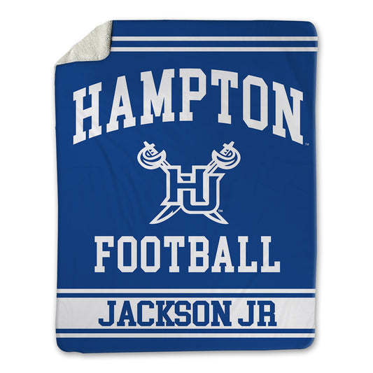 Hampton - NCAA Football : Andre Jackson Jr - Blanket-0