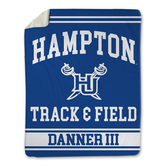Hampton - NCAA Men's Track & Field : Daniel Danner III - Blanket-0