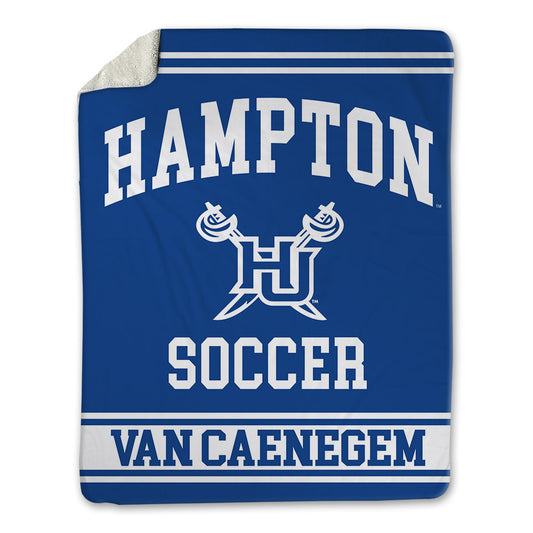Hampton - NCAA Women's Soccer : Ellen Van Caenegem - Blanket-0