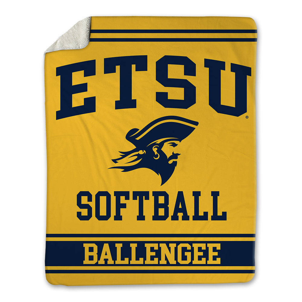 East Tennessee State - NCAA Softball : Quinn Ballengee - Blanket-0