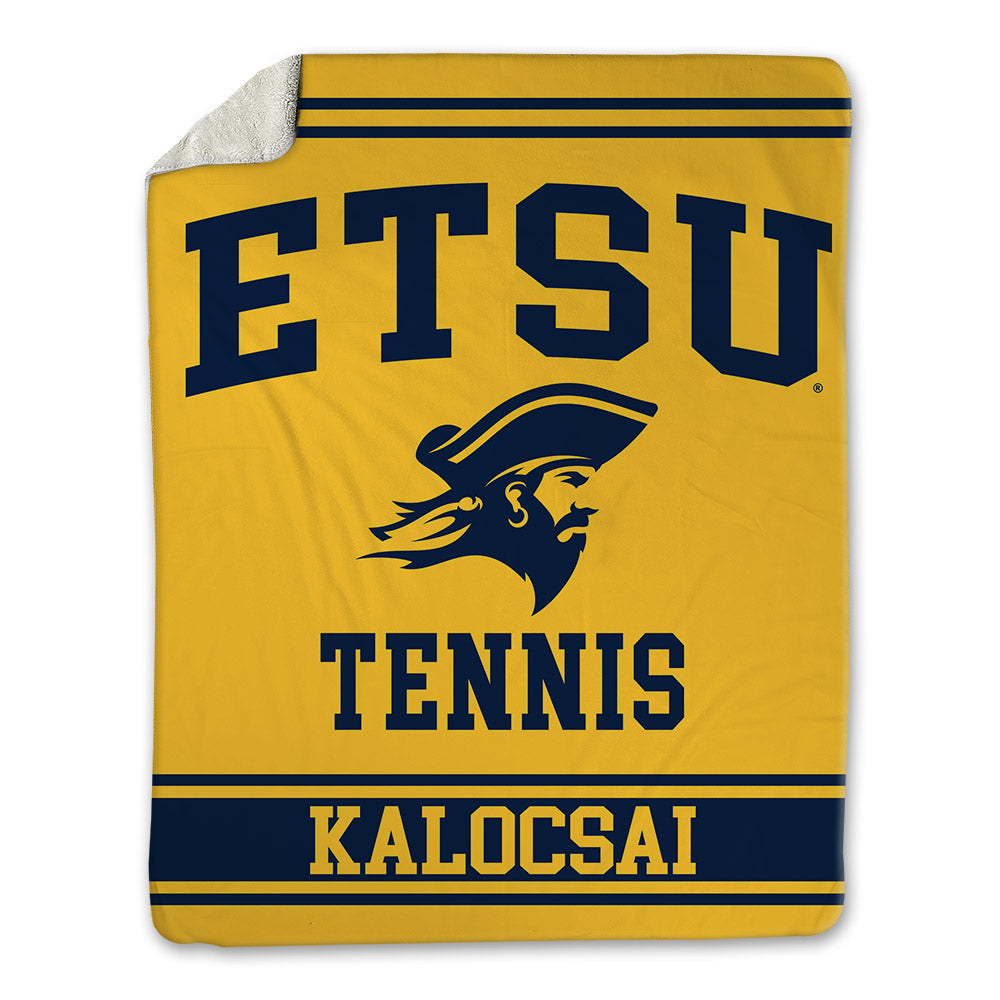 East Tennessee State - NCAA Men's Tennis : Peter Kalocsai - Blanket-0