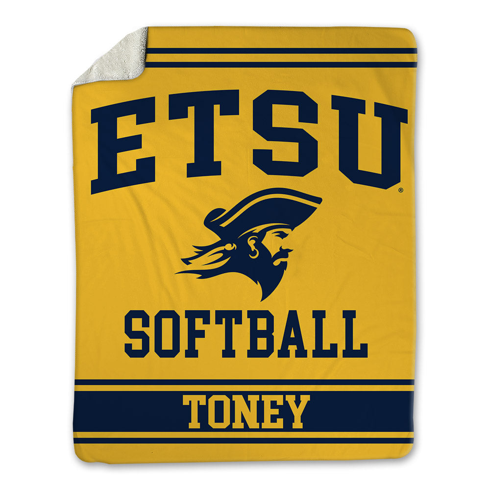 East Tennessee State - NCAA Softball : Addison Toney - Blanket-0