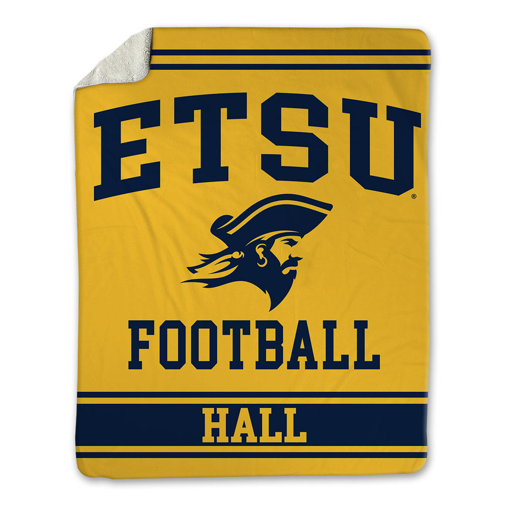 East Tennessee State - NCAA Football : Isaiah Hall - Blanket-0