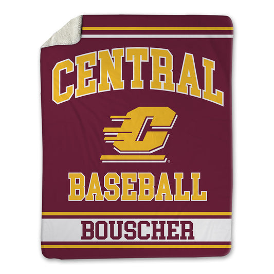 Central Michigan - NCAA Baseball : Dominic Bouscher - Blanket-0