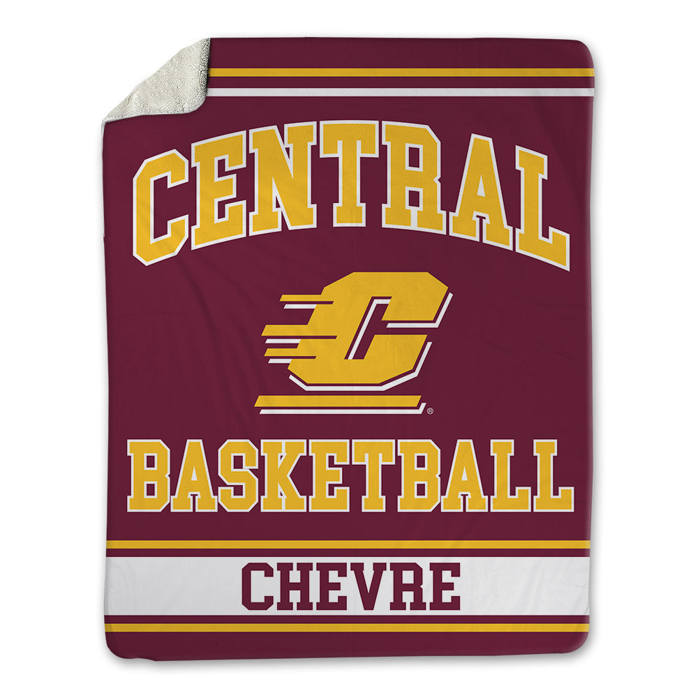 Central Michigan - NCAA Women's Basketball : Zareia Chevre - Blanket-0