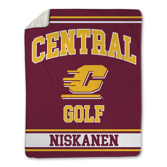 Central Michigan - NCAA Women's Golf : Rachel Niskanen - Blanket-0