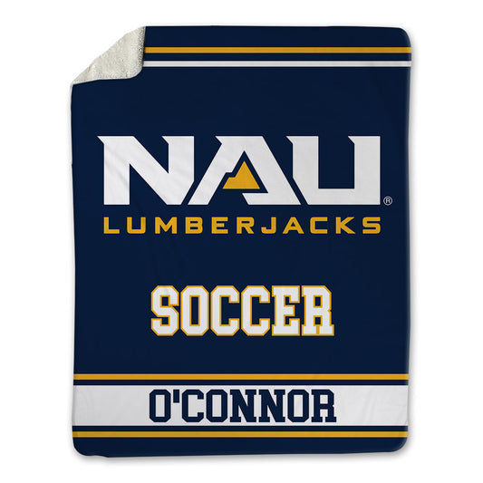 Northern Arizona - NCAA Women's Soccer : Erin O'Connor - Blanket-0