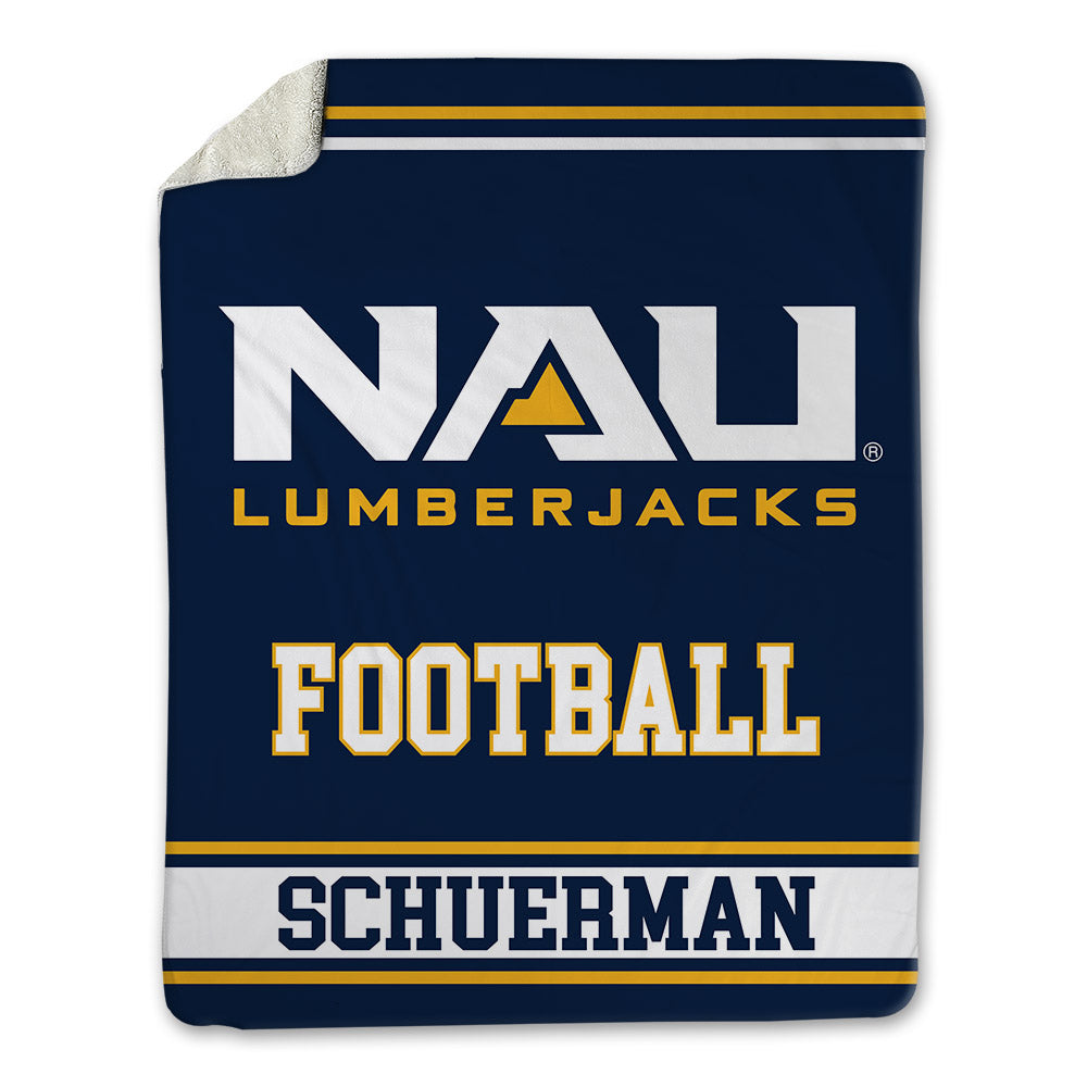 Northern Arizona - NCAA Football : Griffin Schuerman - Blanket-0